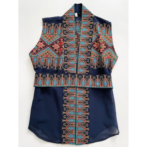 Jordanian Embroidered top M - Picture 1 of 7